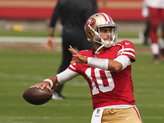 San Francisco 49ers (-6.5) over New York Jets*