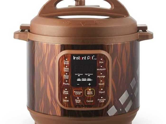 The biggest Instant Pot in the collection pays homage to everyone