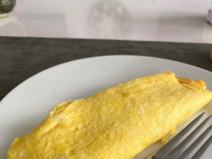 And you can never go wrong with a classic French omelette.