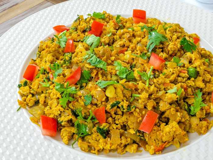 Or add a variety of veggies and spices to turn your scramble into a delicious egg bhurji.