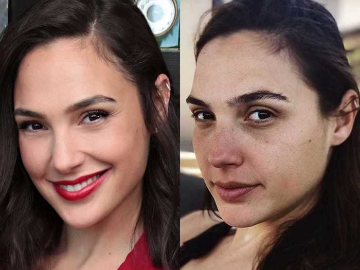 Gal Gadot took this fresh-faced photo after a "sleepless night" spent with her child.