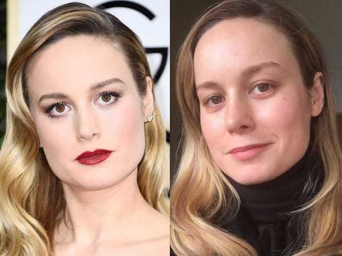 Brie Larson then followed in her footsteps.