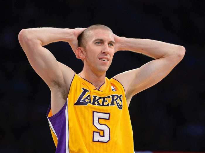 Steve Blake was a backup point guard who filled in for Nash. Blake went on to play three more seasons for three more teams. He has since worked with the Blazers and Suns as an assistant coach.
