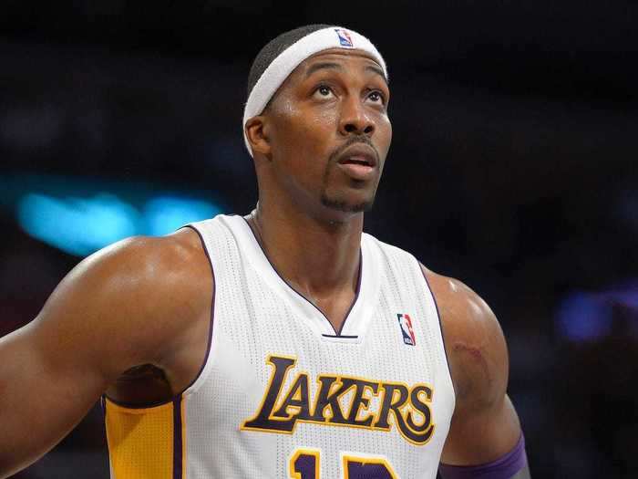 Dwight Howard was traded to the Lakers in a massive, four-team trade. It proved to be a short relationship, as Howard struggled through a back injury and poor team chemistry, then left in free agency in the summer.