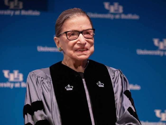 Ginsburg was also outspoken about the cause of equality.