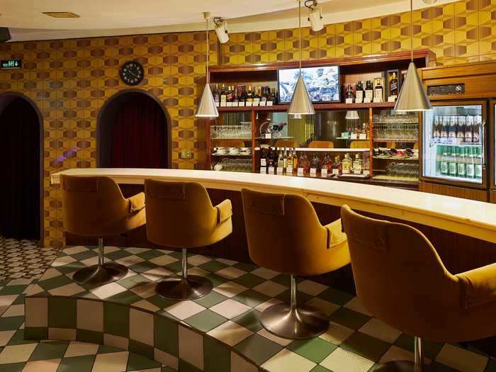 Scullin likened the bar, with its futuristic swivel chairs, to something out of the 1960s sci-fi animated sitcom The Jetsons. While several hotels have been renovated since they were built, they have retained their original look and feel, he told Business Insider.