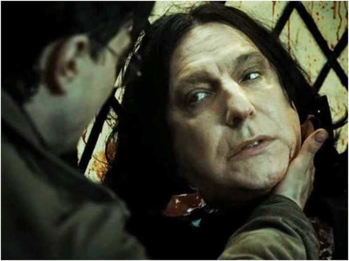 This is the only movie where Snape calls Harry by his first name