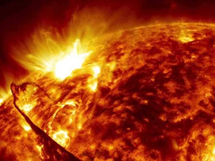 Most true aurorae come at times of heightened solar activity, when big events like explosions on the sun flood Earth with charged particles.