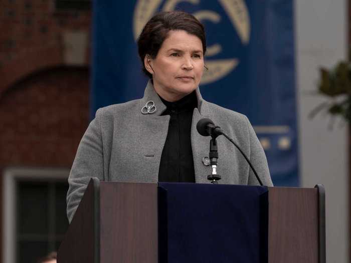 Elizabeth (Julia Ormond) is a leader in the mysterious CRM group.