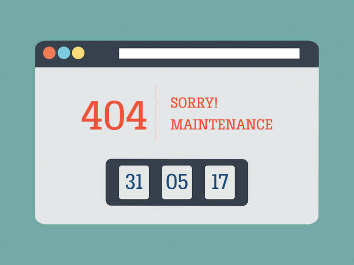 3. Scheduled server maintenance