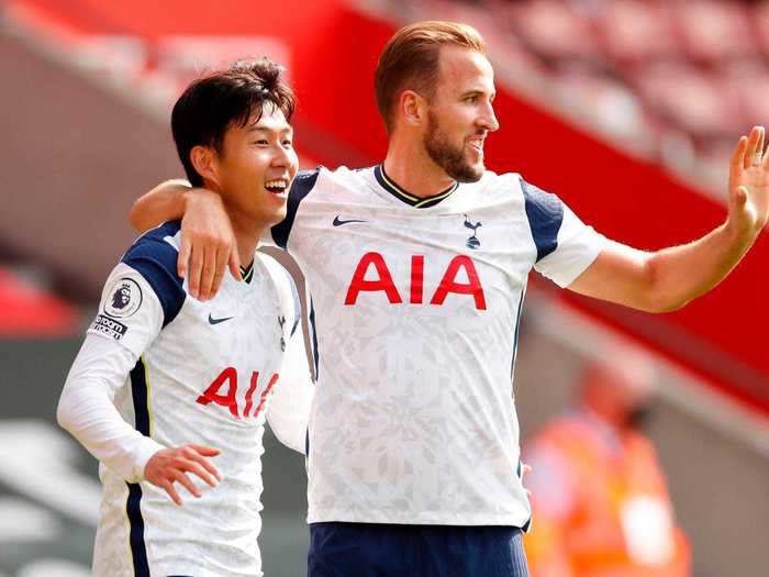 Kane and Son made history for Tottenham against Southampton