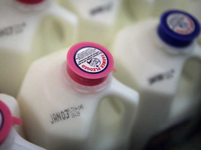 Bacteria growth can ruin milk that