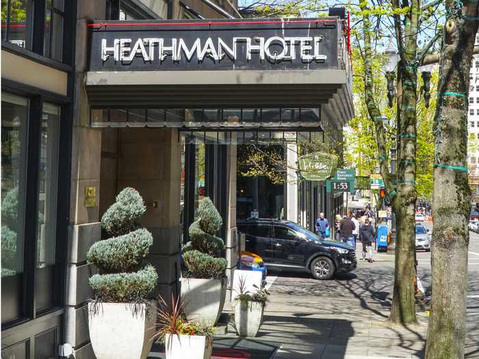 OREGON: The Heathman Hotel, Portland