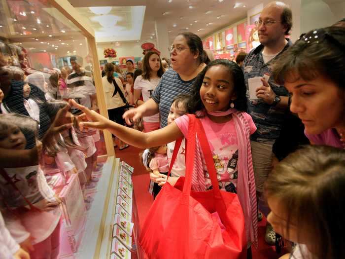 The president of American Girl said she believes that as long as the brand continues to follow girls