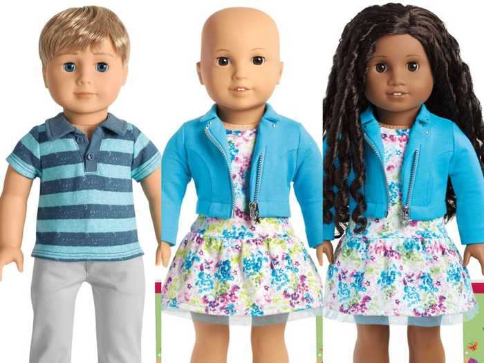 Fans of the dolls can also customize their own "Truly Me" doll to look like them.