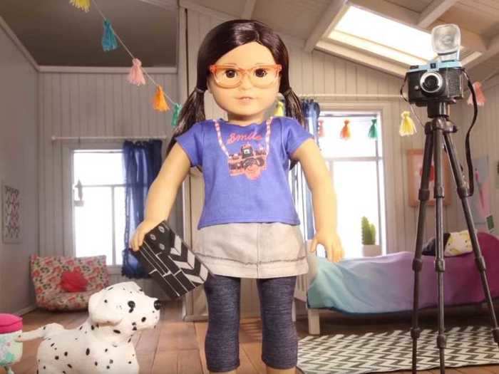 American Girl has also developed a strong online presence, creating live-action "vlogs" on YouTube.