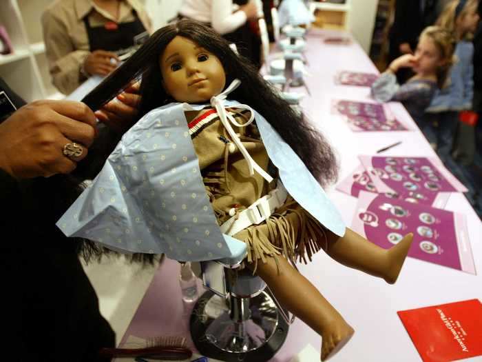 Dolls can also be repaired and "treated" at wellness centers located at the American Girl Place flagships in New York City and Chicago.