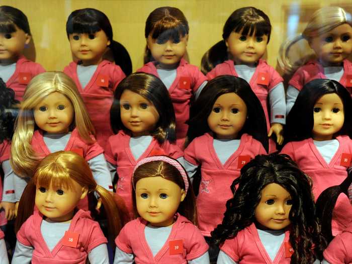 In 1995, the brand launched its "Today" collection, which let girls find a doll that had their same hair, eyes, and skin tone.