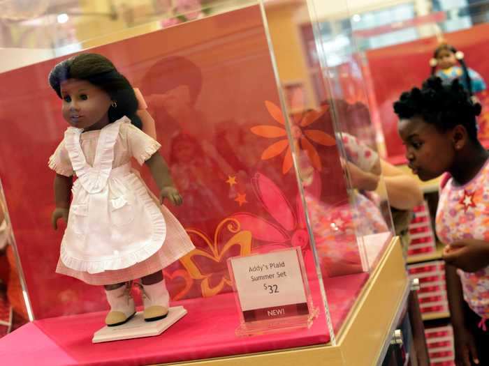 American Girl expanded its collection of historical dolls over time, adding characters from different eras and walks of life.