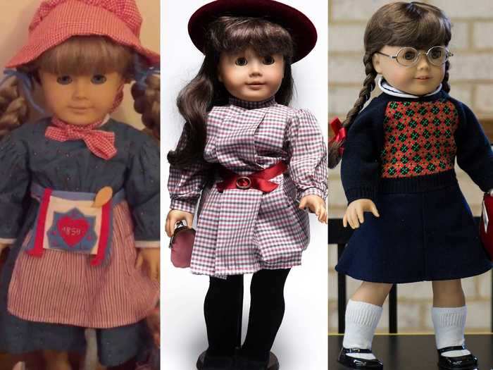 The brand first launched Kirsten, Samantha, and Molly, which were part of its flagship historical line of dolls that came with books telling each girl