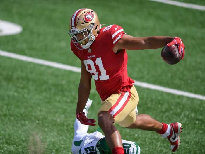 Jordan Reed, TE, San Francisco 49ers