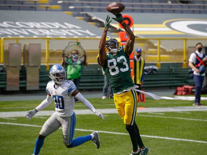 Marquez Valdes-Scantling, WR, Green Bay Packers