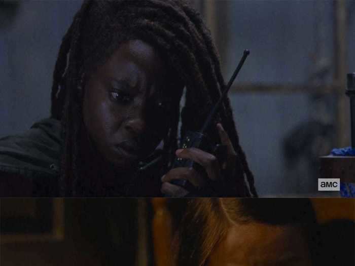 Is Michonne going to keep up her routine of checking in with Judith daily?