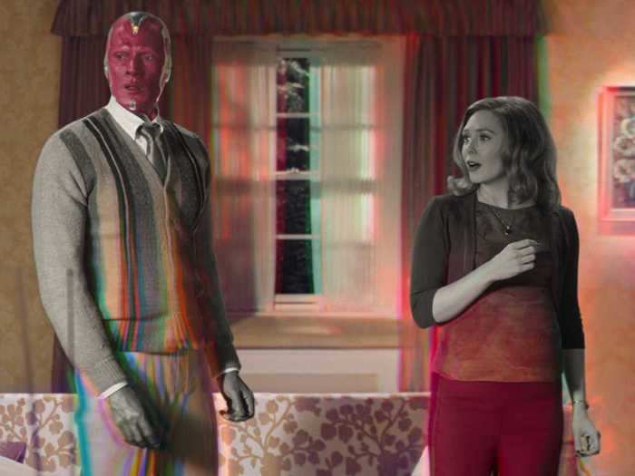 "WandaVision" will be a live-action series featuring Scarlet Witch and Vision.