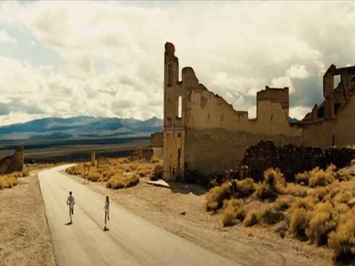 Parts of the ghost town have been restored by Paramount Pictures to use as movie sets.