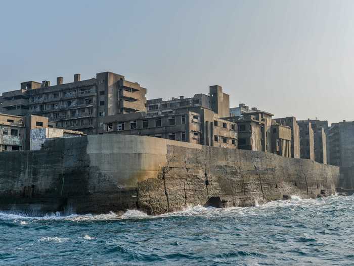 Hashima Island was a mining town established in 1881.