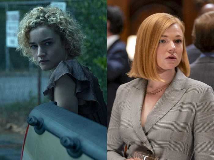 Julia Garner won for her role on "Ozark," despite Sarah Snook from "Succession" giving an unforgettable performance as Shiv Roy.