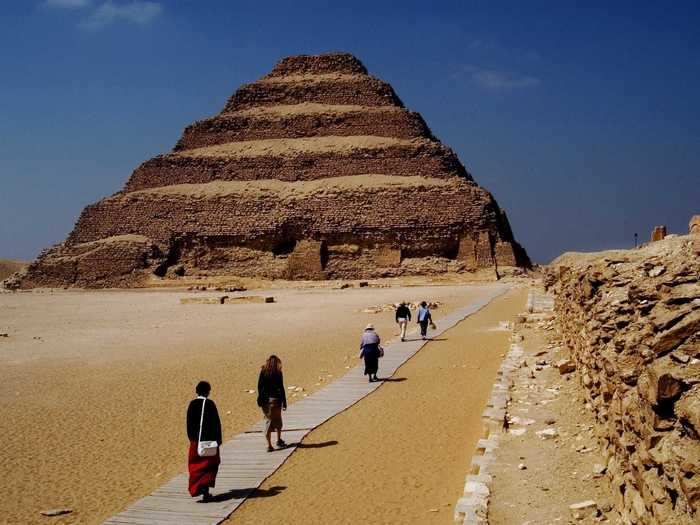 Saqqara is home to one of Egypt