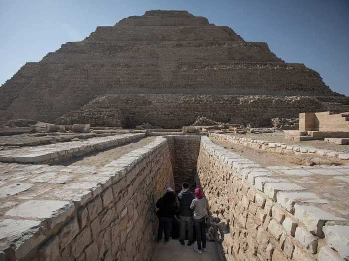 The ancient Egyptians buried their dead in Saqqara — which is 20 miles south of Cairo in the Western Desert — for some 3,000 years.