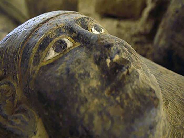 He was right: On Sunday, the ministry announced that archaeologists had found 14 more sarcophagi.