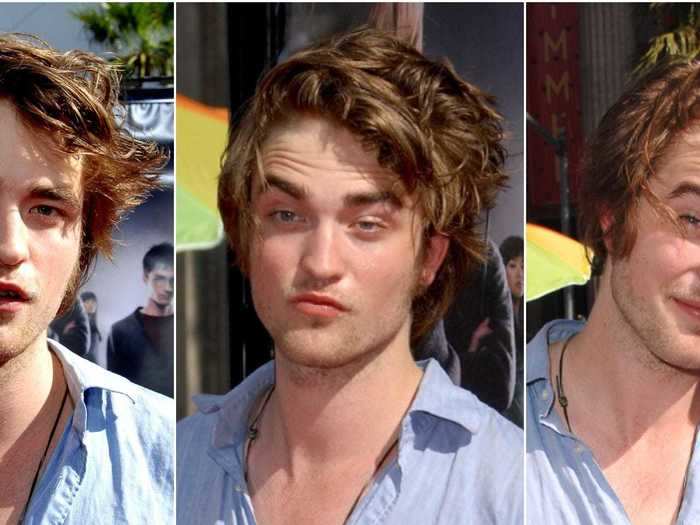 Pattinson crashed the premiere of 