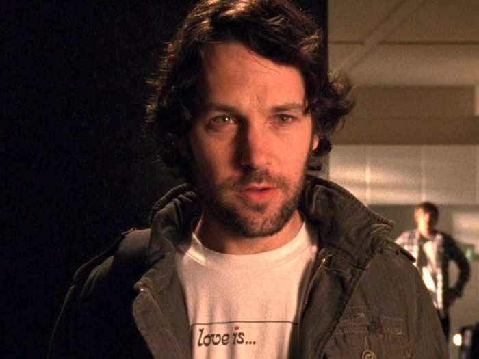 "Ant-Man" star Paul Rudd played a washed-up musician.