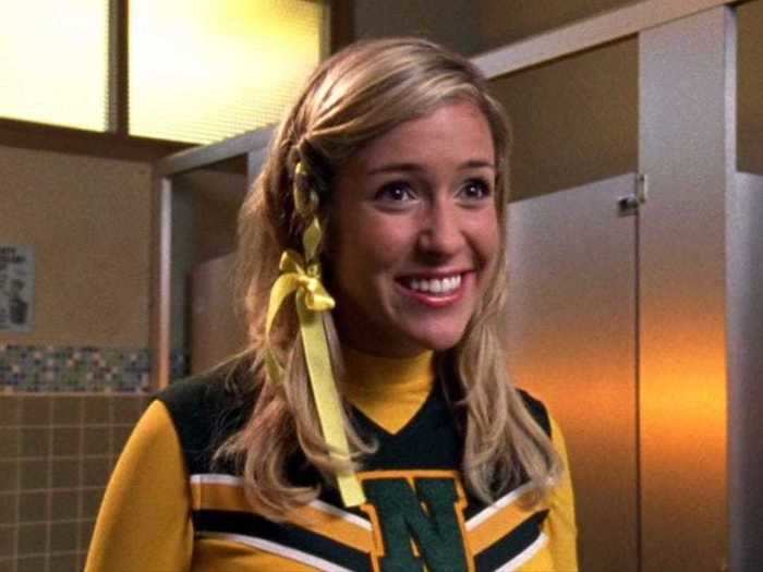 "Laguna Beach" and "The Hills" alum Kristin Cavallari played a cheerleader.