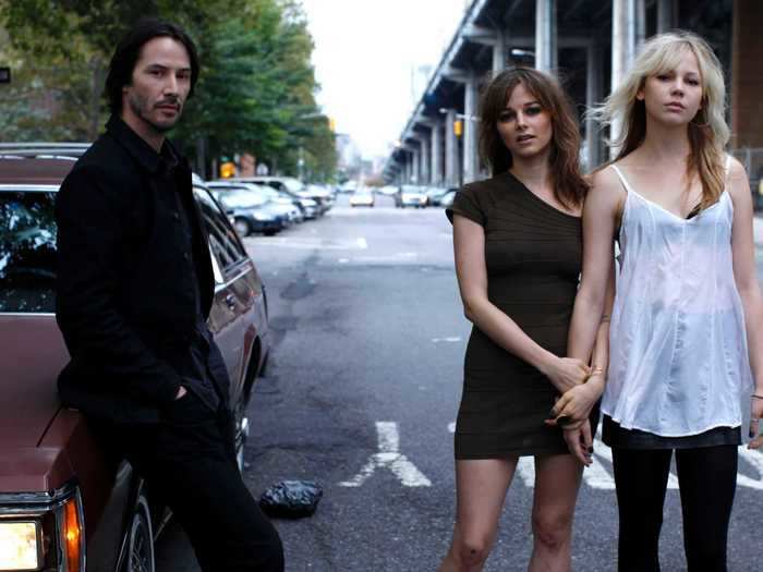 Keanu Reeves was a meditative boyfriend in "Generation Um…" (2013).