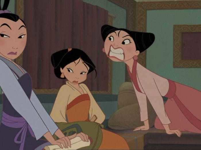 Lucy Liu voiced one of three princesses in "Mulan II" (2003).