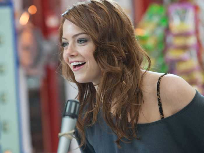 Emma Stone appeared in "Movie 43" (2013) as Veronica.