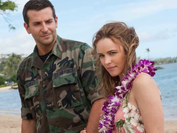 In "Aloha" (2015), Rachel McAdams played Tracy Woodside.