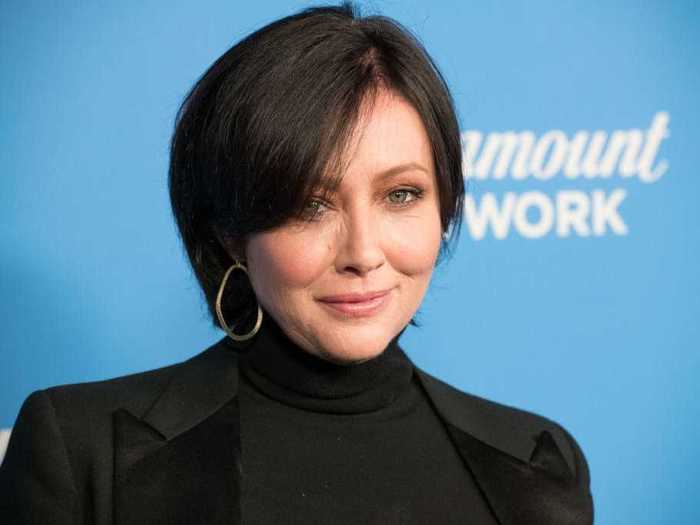 Shannen Doherty was let go from "Beverly Hills, 90210," reportedly after getting into a fight with a costar.