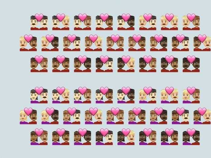 These new combinations are part of a turn toward diversity and inclusivity in emoji.