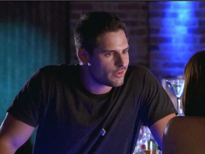 "True Blood" star Joe Manganiello played Owen Morello, a former addict and alcoholic who became sober and worked as a bartender at TRIC.