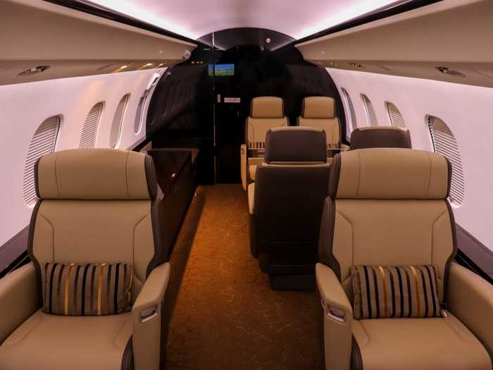 It can also control features for the entire plane, including closing all the window shades and dimming the lights.