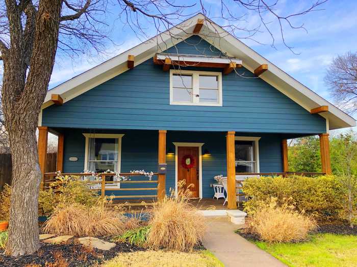 The same owner of the Barndominium also rents out another "Fixer Upper" house: the adorable "Little House on the Prairie."