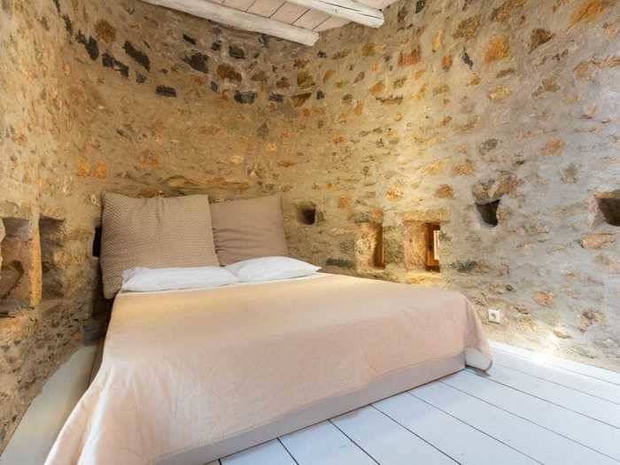 For guests looking for an out-of-the-box home rental experience in Greece, this windmill might fit the bill — "Bachelorette" fan or not.