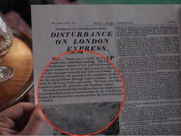 The article in Sherlock