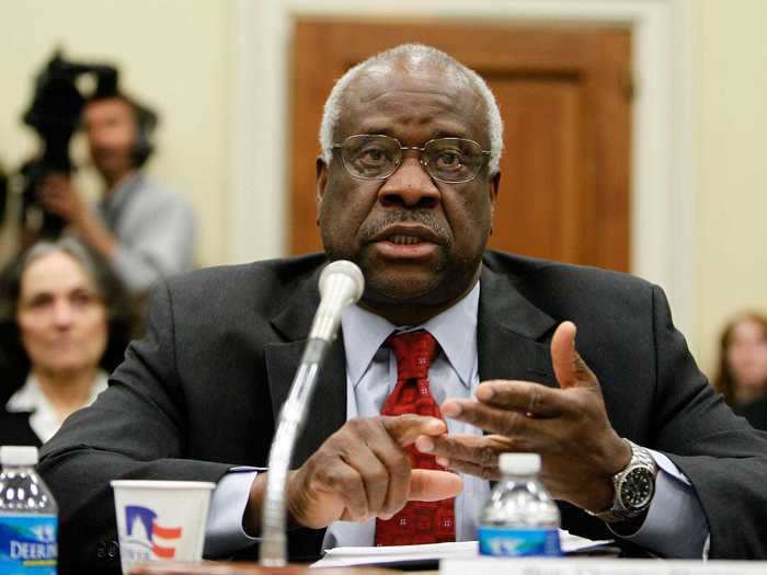 Clarence Thomas has served as an associate justice since October 23, 1991.