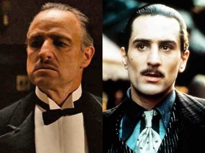 1. "The Godfather" (1972) / The Godfather Part II" (1974)